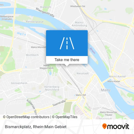 Карта Bismarckplatz