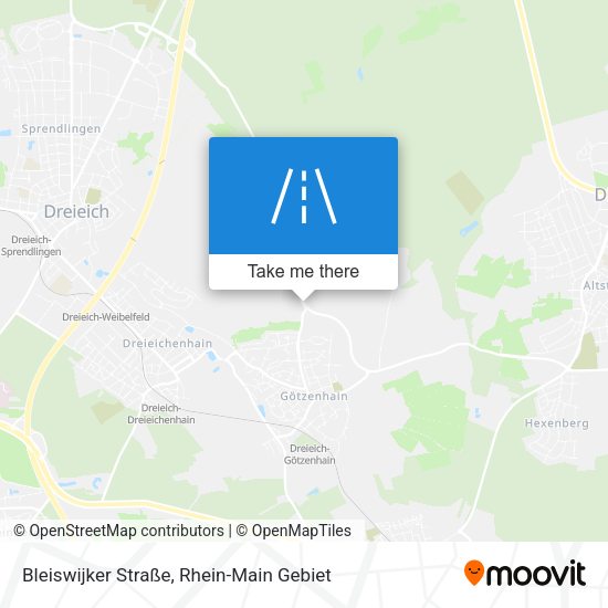 Bleiswijker Straße map