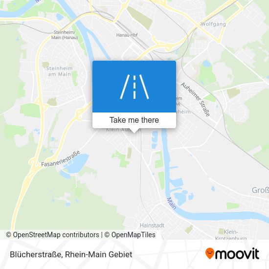 Blücherstraße map