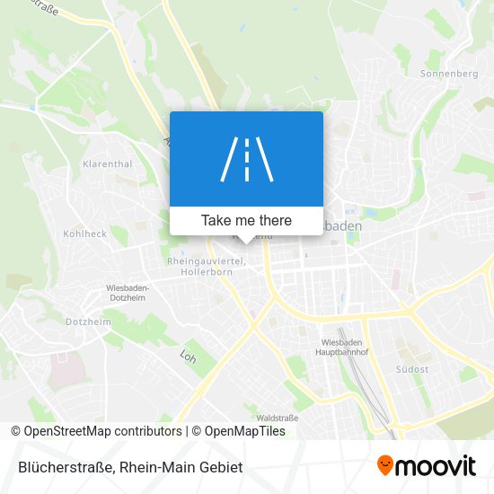 Blücherstraße map