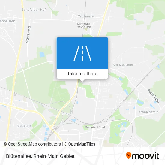 Карта Blütenallee