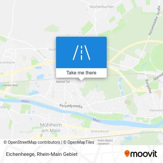 Карта Eichenheege