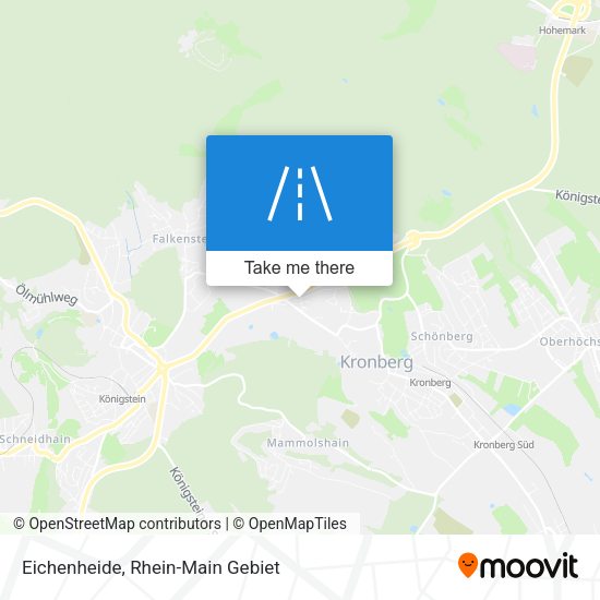 Карта Eichenheide