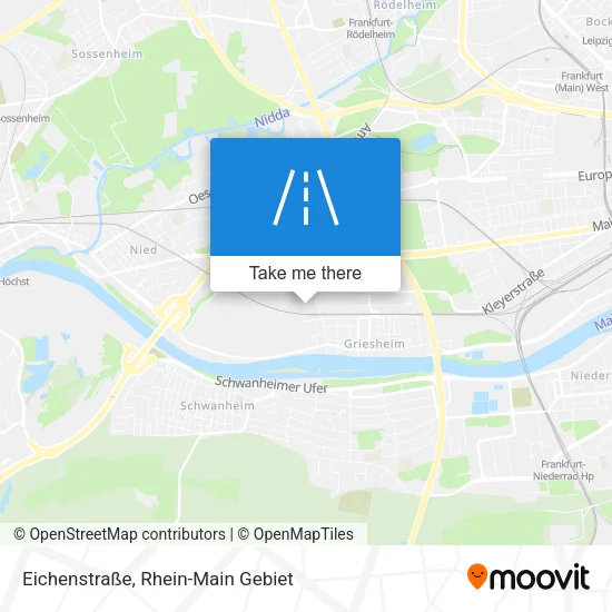 Карта Eichenstraße