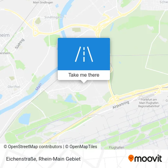 Карта Eichenstraße