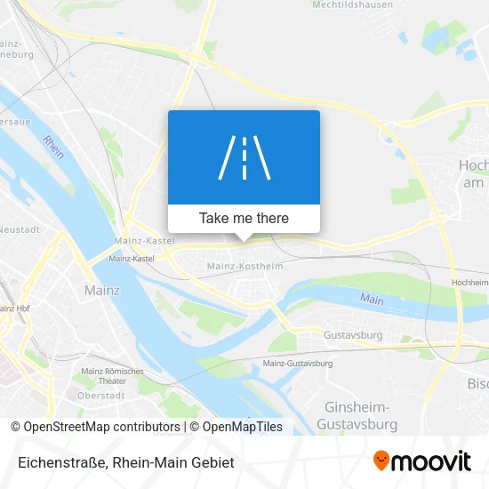 Карта Eichenstraße