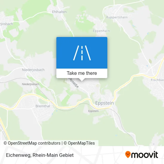 Карта Eichenweg