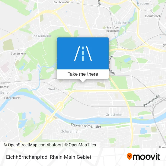 Карта Eichhörnchenpfad