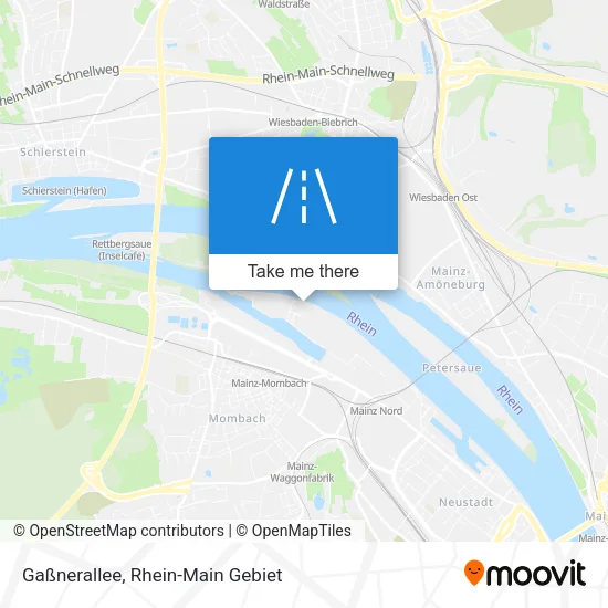 Gaßnerallee map