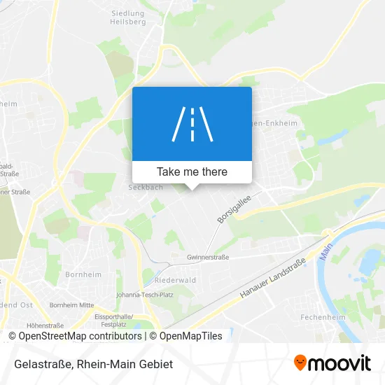 Карта Gelastraße