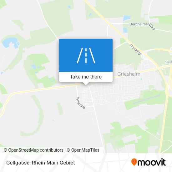 Карта Gellgasse