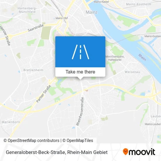 Карта Generaloberst-Beck-Straße