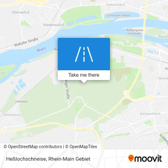 Карта Heßlochschneise