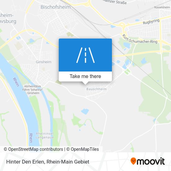 Карта Hinter Den Erlen