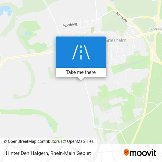 Карта Hinter Den Haigern