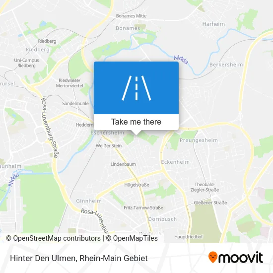 Карта Hinter Den Ulmen