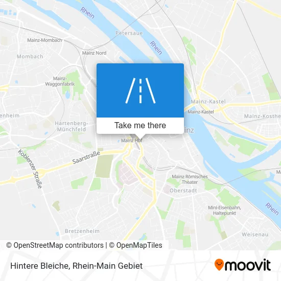 Карта Hintere Bleiche