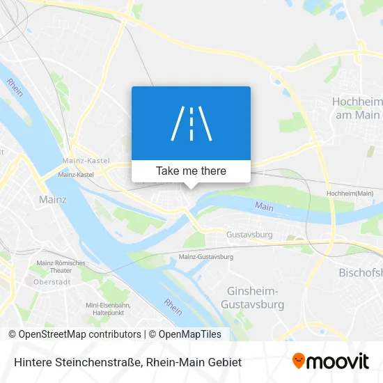 Hintere Steinchenstraße map