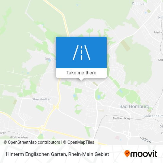 Hinterm Englischen Garten map