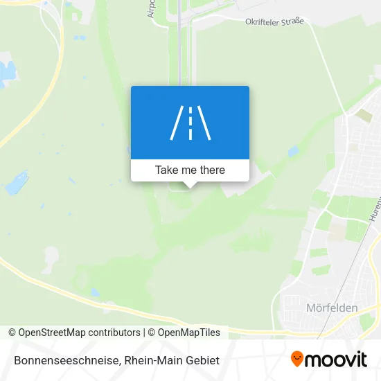 Карта Bonnenseeschneise