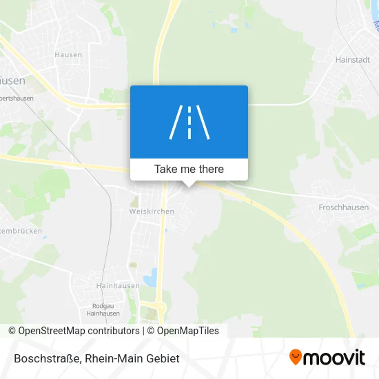 Карта Boschstraße