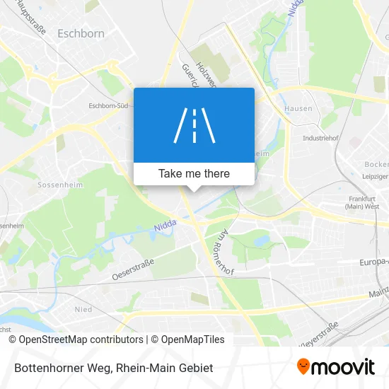 Карта Bottenhorner Weg