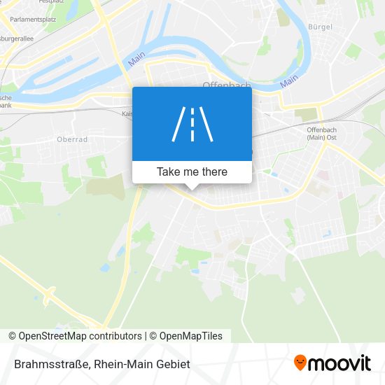 Brahmsstraße map