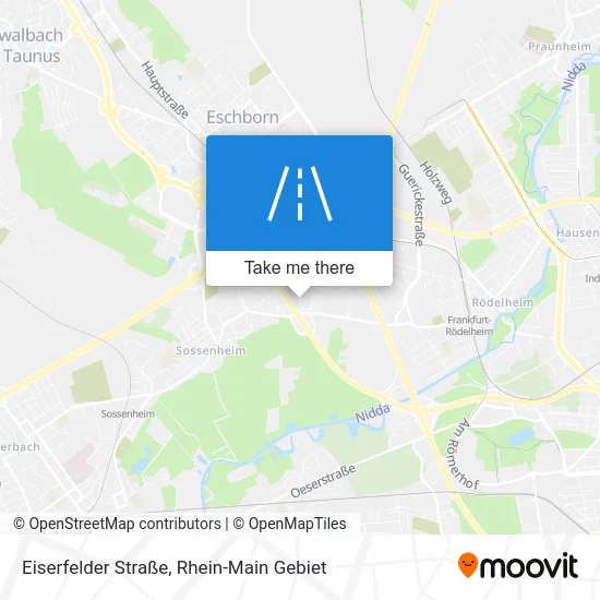 Карта Eiserfelder Straße