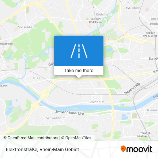 Карта Elektronstraße