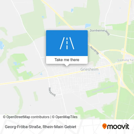 Карта Georg-Fröba-Straße
