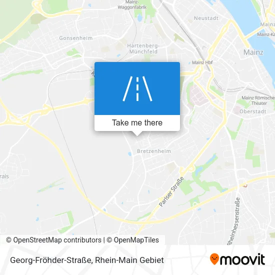 Карта Georg-Fröhder-Straße