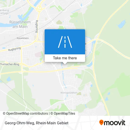 Карта Georg-Ohm-Weg