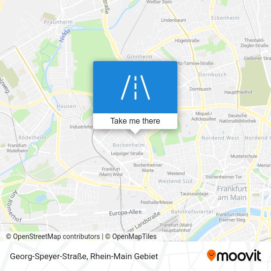 Georg-Speyer-Straße map