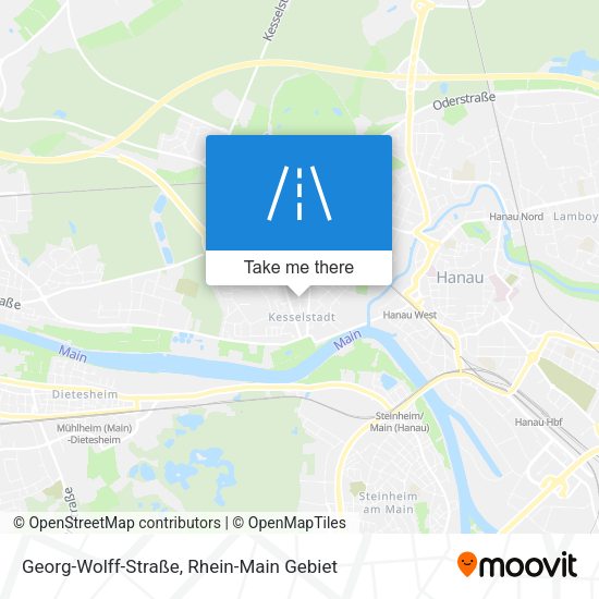 Georg-Wolff-Straße map