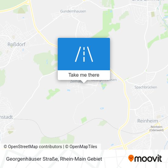 Georgenhäuser Straße map