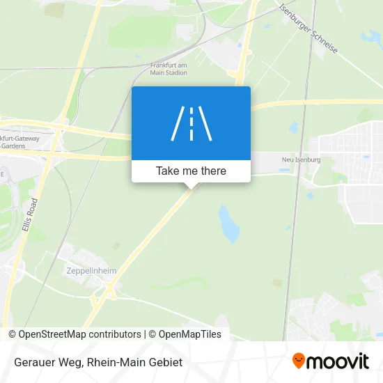 Карта Gerauer Weg