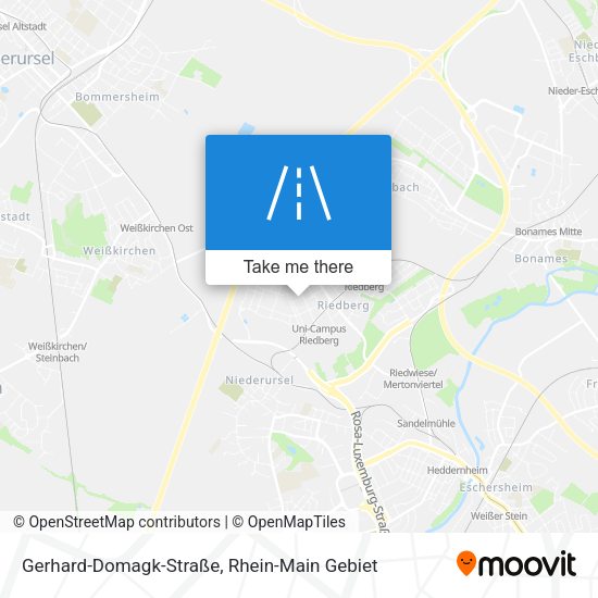 Gerhard-Domagk-Straße map