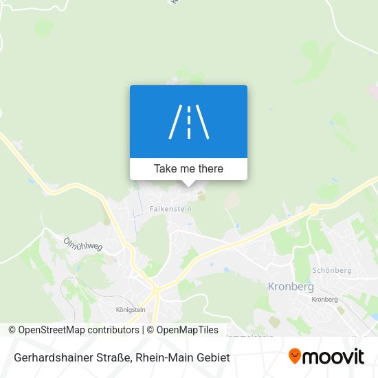 Gerhardshainer Straße map