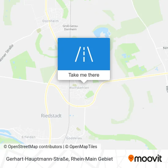 Карта Gerhart-Hauptmann-Straße