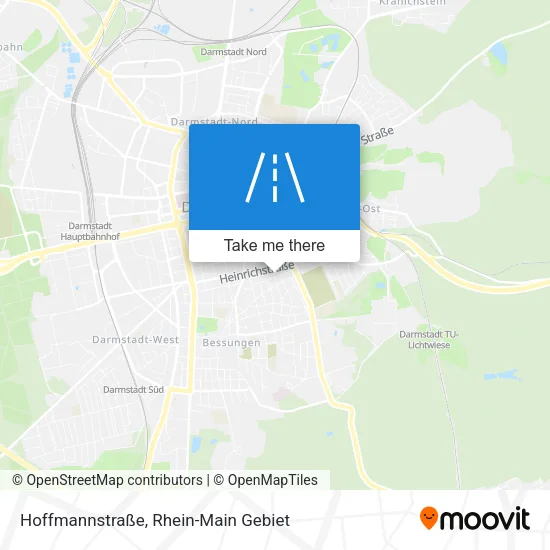 Карта Hoffmannstraße