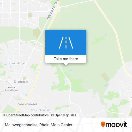 Карта Mainwegschneise