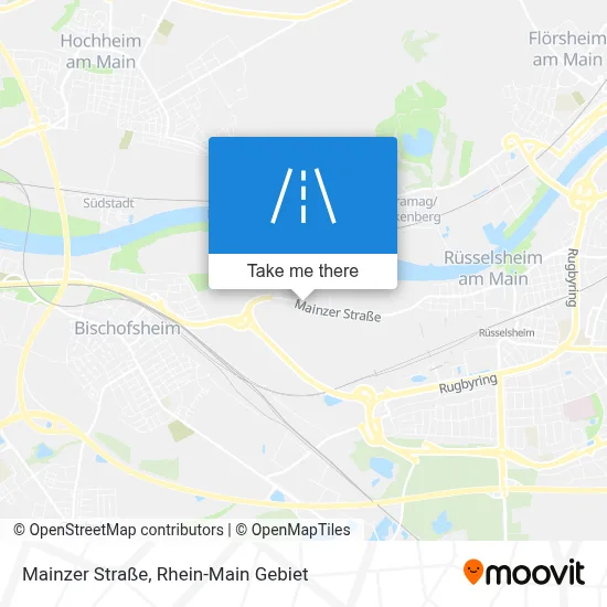 Mainzer Straße map