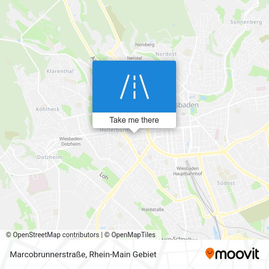 Marcobrunnerstraße map