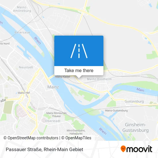 Карта Passauer Straße