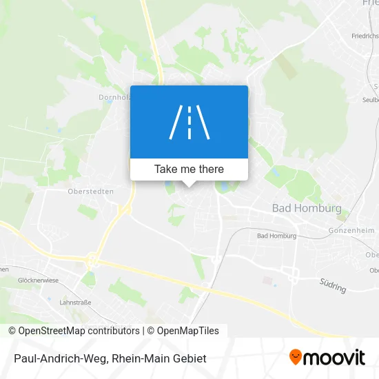 Карта Paul-Andrich-Weg