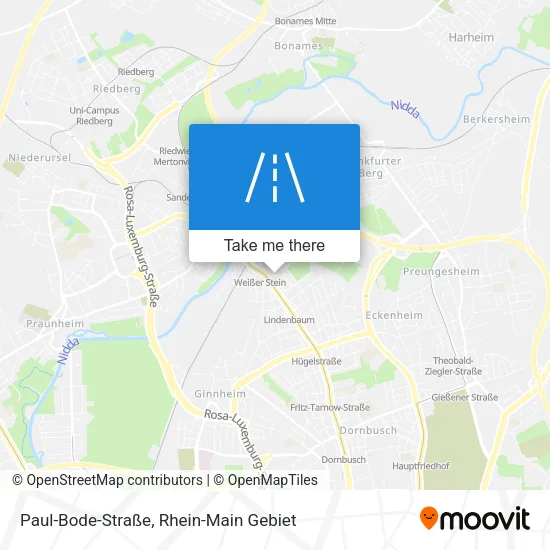 Карта Paul-Bode-Straße