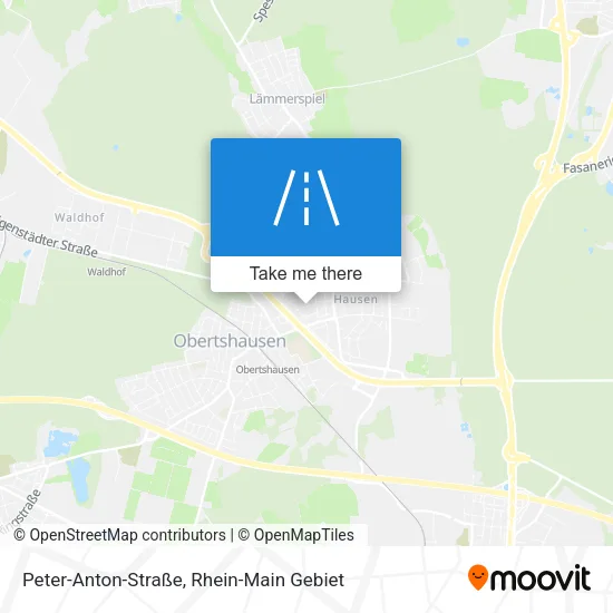 Peter-Anton-Straße map
