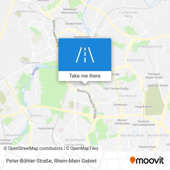 Peter-Böhler-Straße map