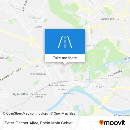 Карта Peter-Fischer-Allee