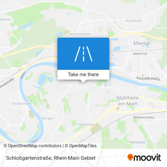 Schloßgartenstraße map